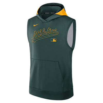 Athletics Authentic Collection Men's Nike Dri-FIT MLB Sleeveless